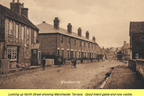 WESTBOURNE HISTORY PHOTO, NORTH STREET, MANCHESTER, TERRACE, GOOD INTENT, TRUDGETT, YEW TREE