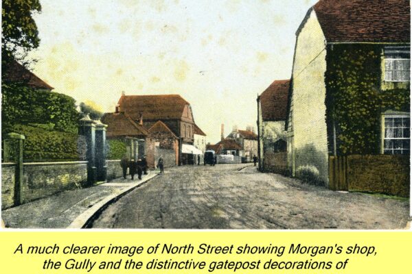 WESTBOURNE HISTORY PHOTO, NORTH STREET, MORGAN, SHOP, GULLY, WESTBOURNE HOUSE