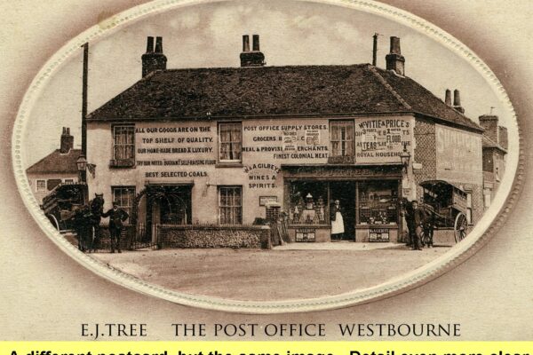 WESTBOURNE HISTORY PHOTO, SQUARE, GROCER, TREE, COMBER. MANCHIP, COUNTRY STORE, CENTRA