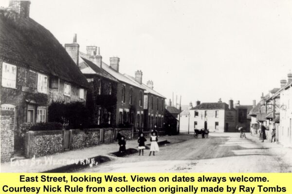 WESTBOURNE HISTORY PHOTO, EAST STREET,OPEN DRAIN