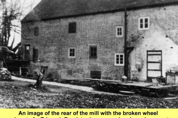 WESTBOURNE HISTORY PHOTO, WESTBOURNE MILL, REAR VIEW
